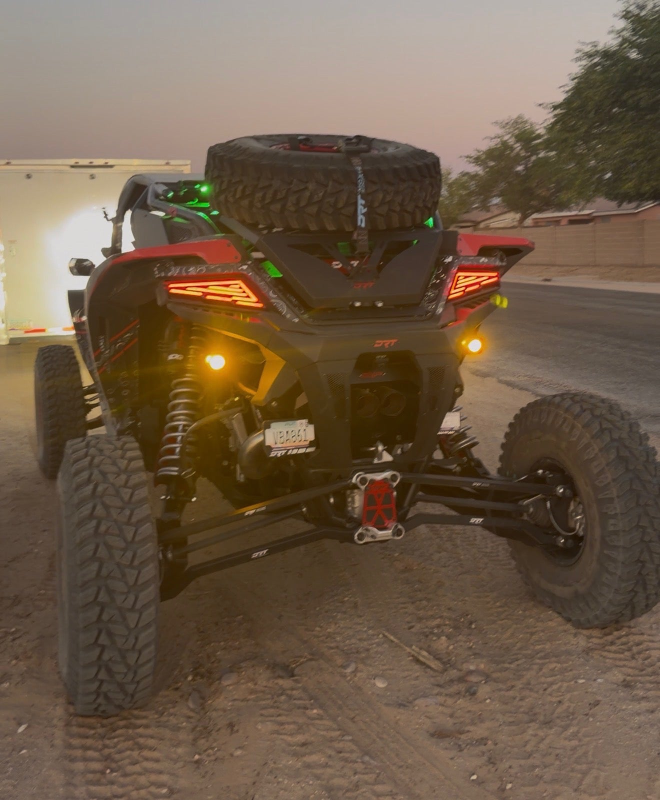Billet LED Tail Light  PRO R,TURBO R, PRO XP. Blinker and hazard integration.