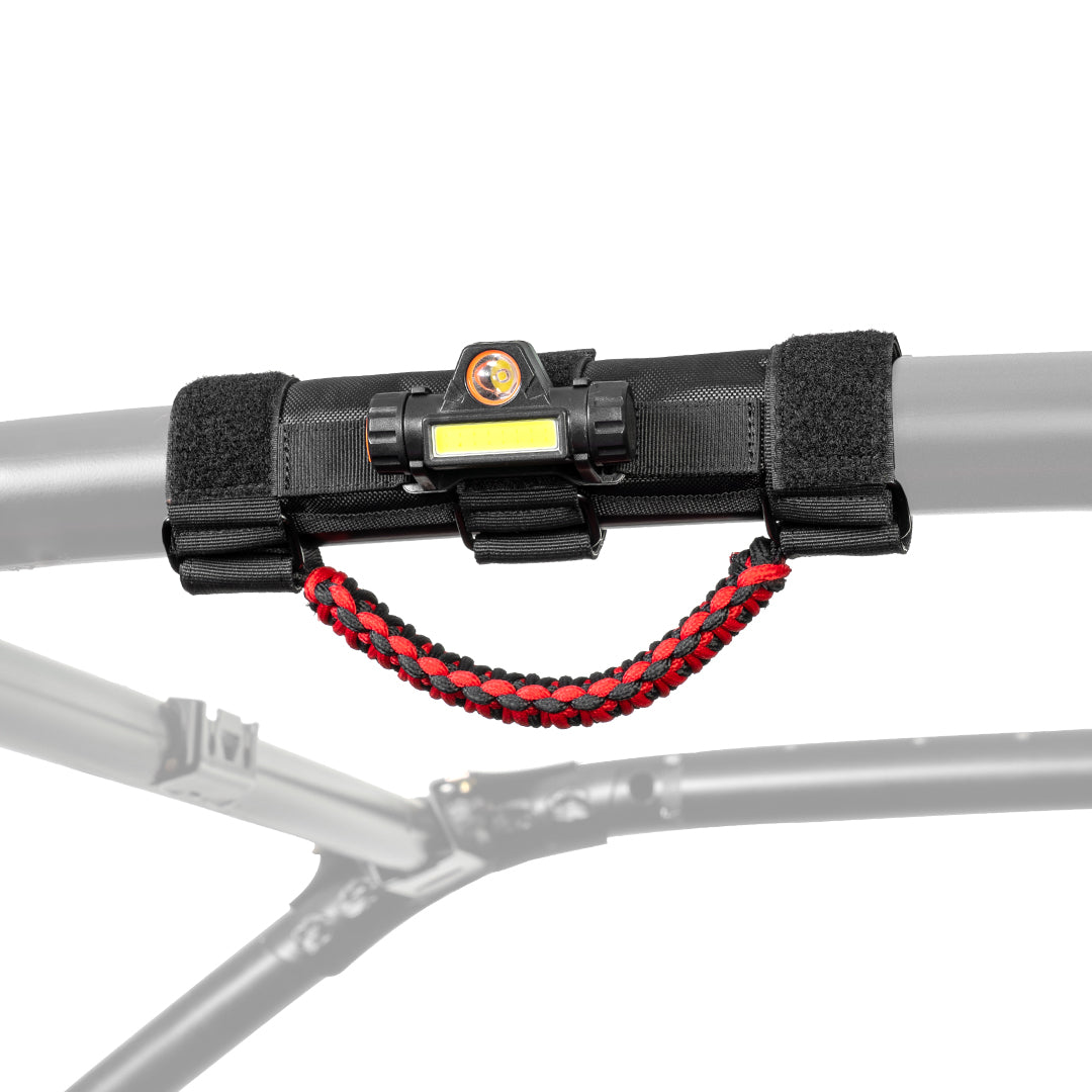 Photo of Roll Bar Grab Handle with Dome Light For Maverick X3, RZR, Kawasaki by Kemimoto - Premium for UTVs / Side by Sides