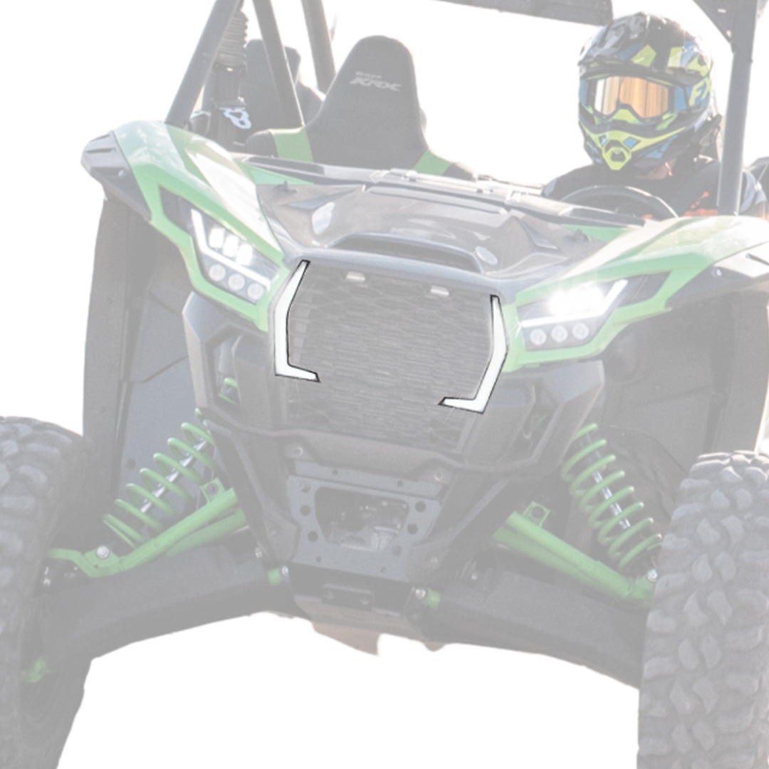 Photo of Fang Lights for Kawasaki Teryx KRX 1000 by Kemimoto - Premium for UTVs / Side by Sides