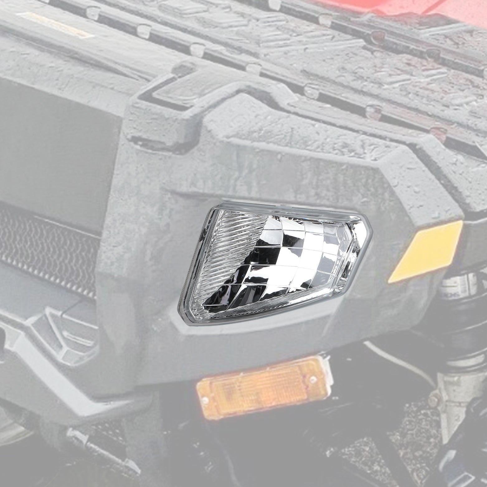 Photo of Left Right Headlights Assembly for Polaris Sportsman by Kemimoto - Premium for UTVs / Side by Sides