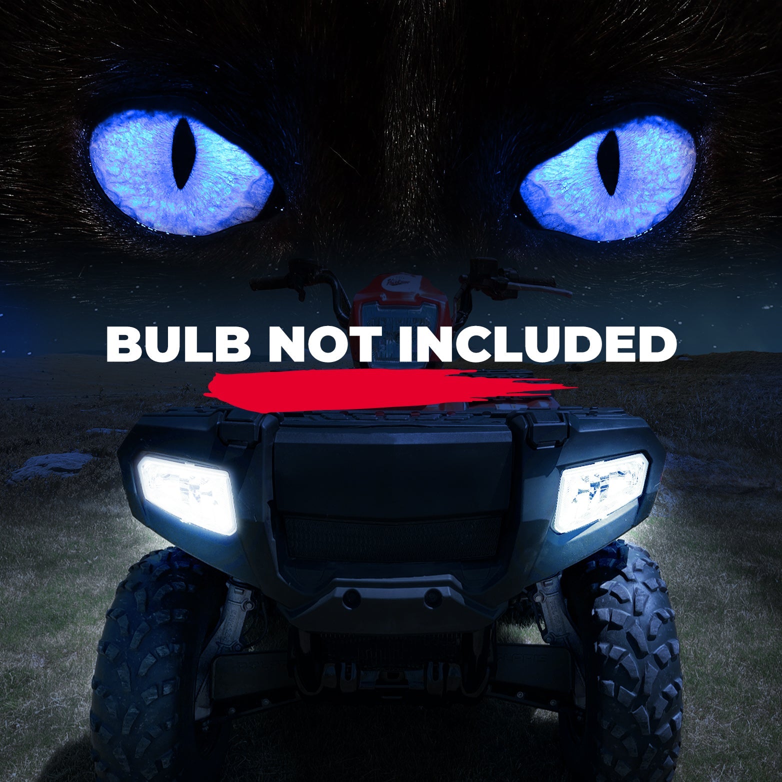 Photo of Left Right Headlights Assembly for Polaris Sportsman by Kemimoto - Premium for UTVs / Side by Sides