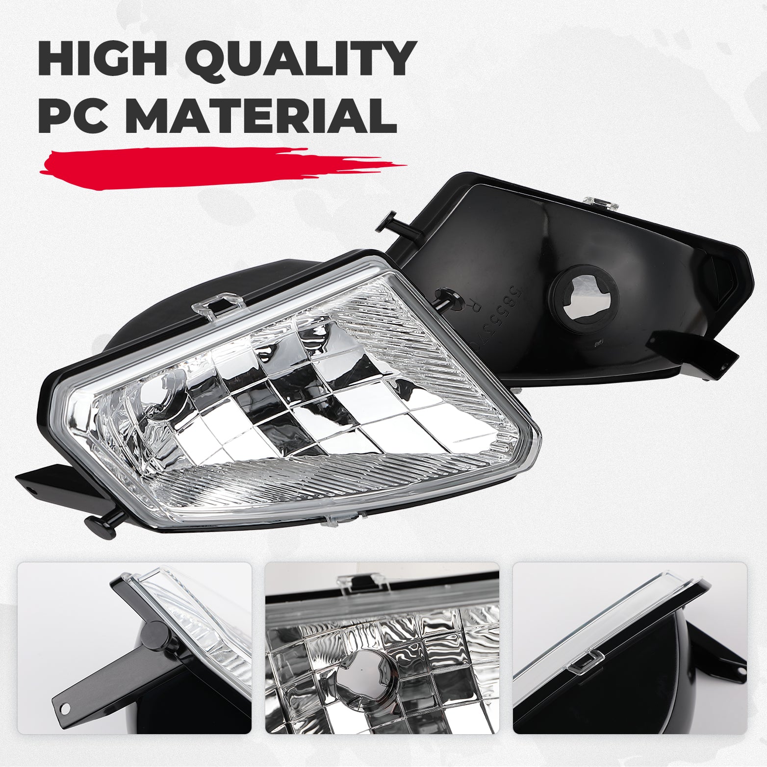 Photo of Left Right Headlights Assembly for Polaris Sportsman by Kemimoto - Premium for UTVs / Side by Sides
