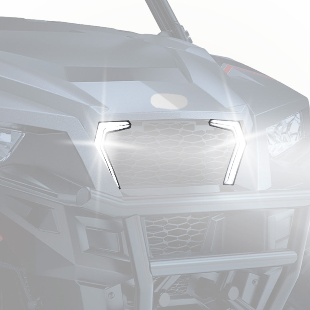 Photo of Kemimoto 2x Front Fang Accent Light Turn Signal For Polaris General 1000 2016-2024 by Kemimoto - Premium for UTVs / Side by Sides