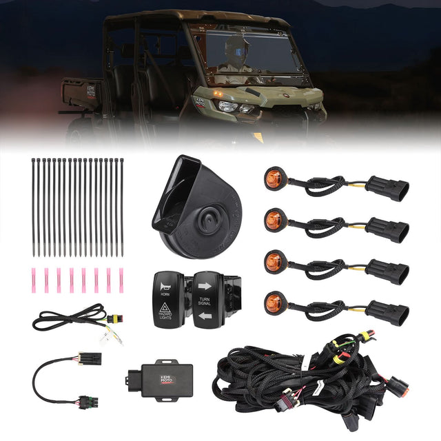 Photo of KEMIMOTO Turn Signal Kit For 2020+ Can-Am Defender by Kemimoto - Premium for UTVs / Side by Sides