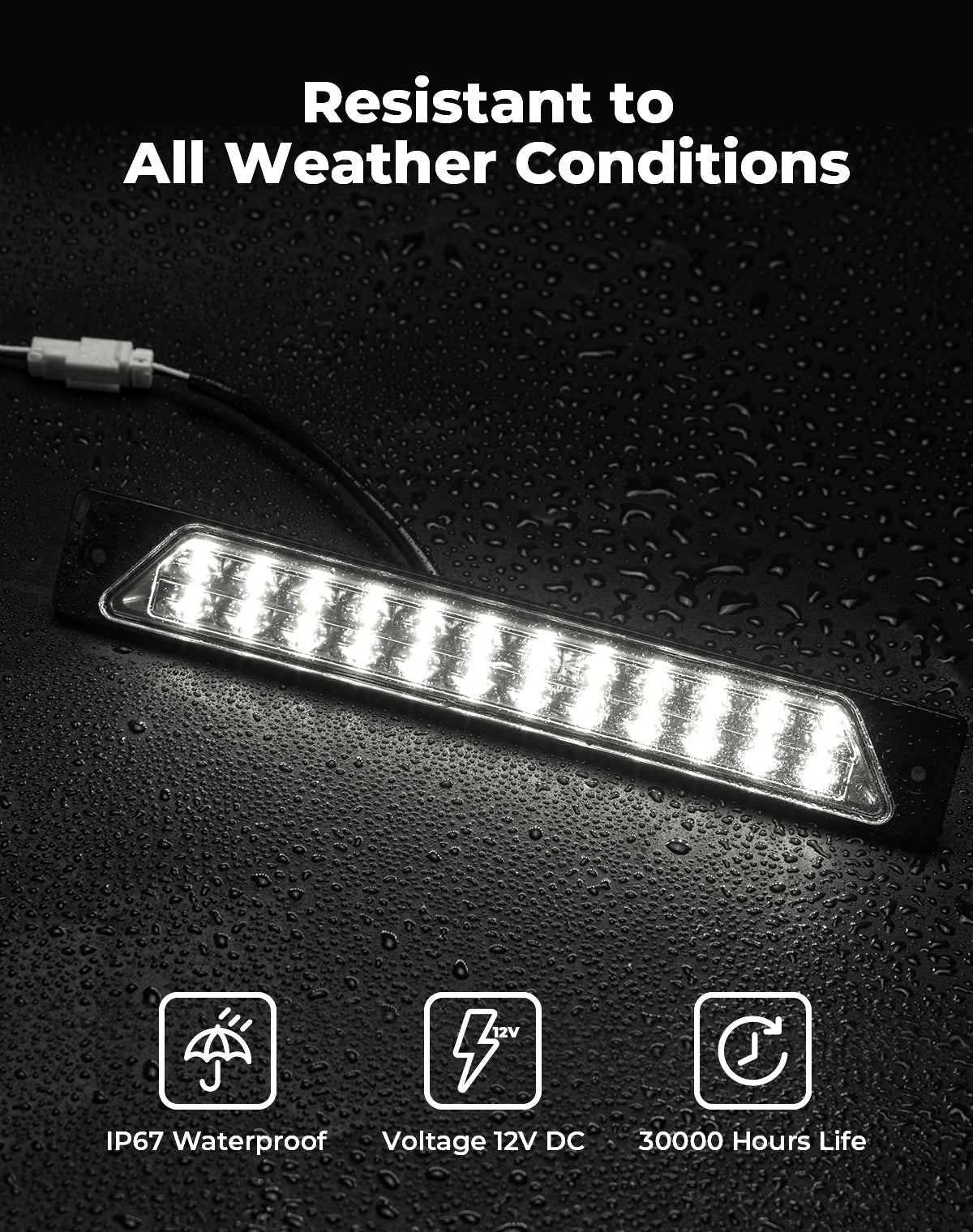 Photo of UTV Rear Cargo Bed Light for Can-Am Commander | Maverick Trail Sport by Kemimoto - Premium for UTVs / Side by Sides