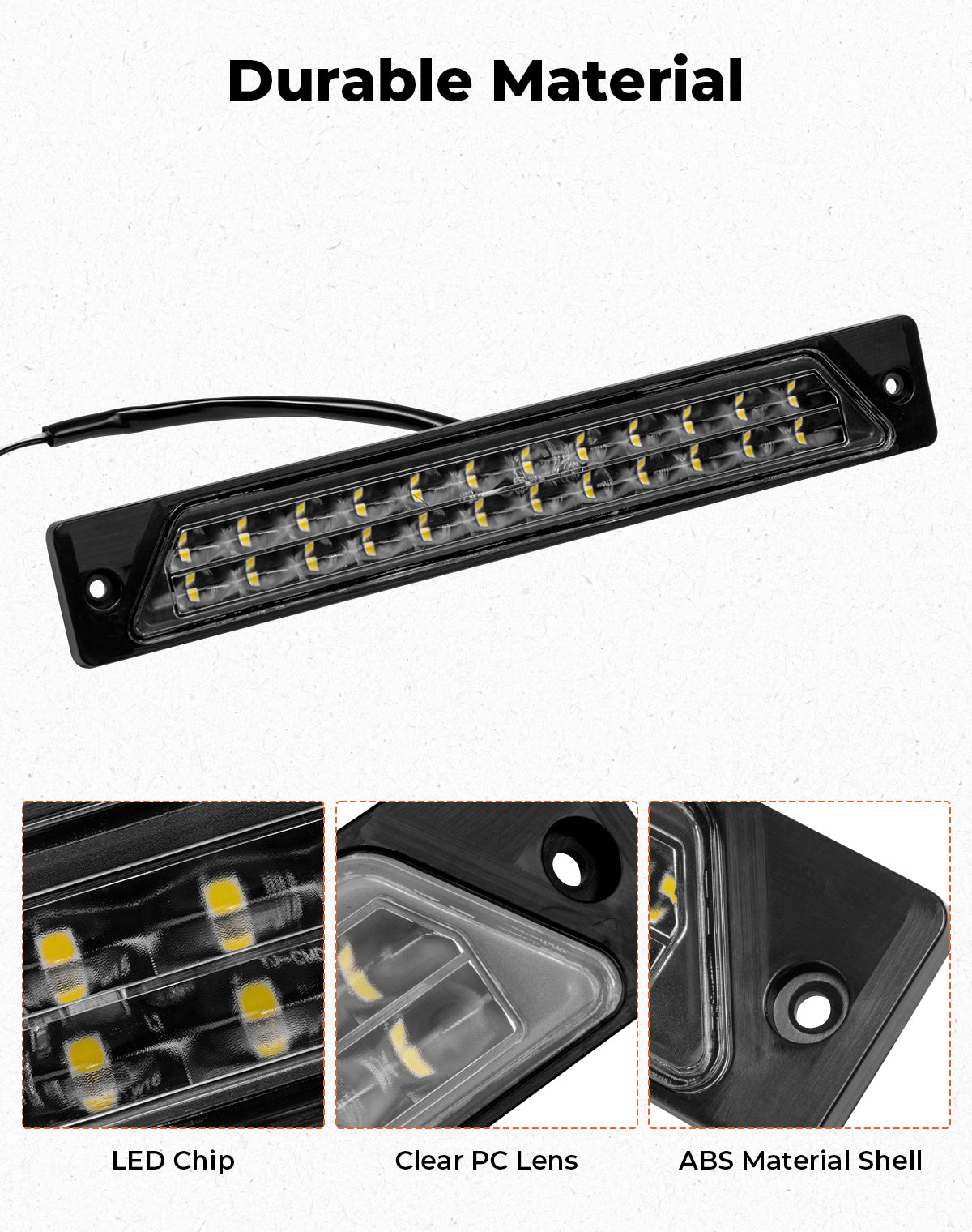 Photo of UTV Rear Cargo Bed Light for Can-Am Commander | Maverick Trail Sport by Kemimoto - Premium for UTVs / Side by Sides