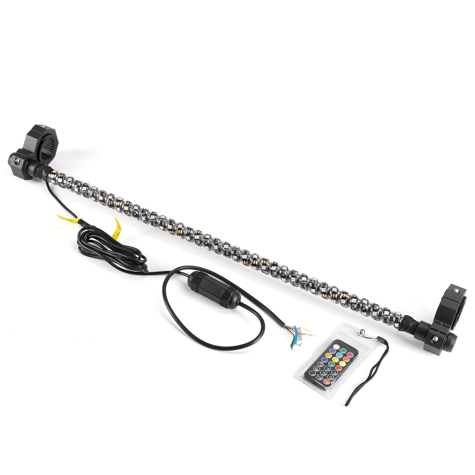 Photo of 30" LED Chase Light Bar fit 1.5” Roll Cage for Polaris RZR, Can-Am Maverick X3 by Kemimoto - Premium for UTVs / Side by Sides