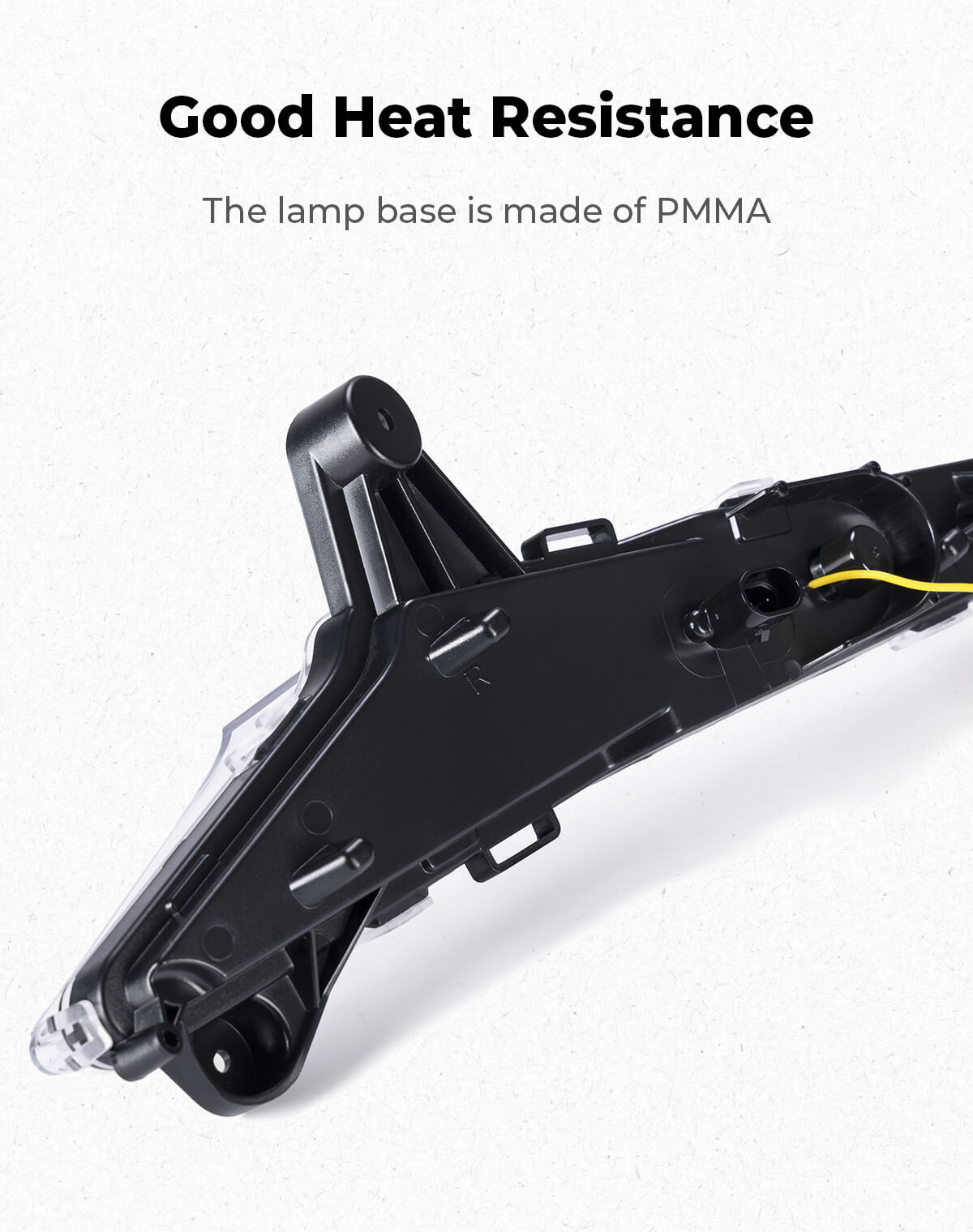Photo of Turn Signal Fang Lights for Can-Am Maverick R 2024+ by Kemimoto - Premium for UTVs / Side by Sides