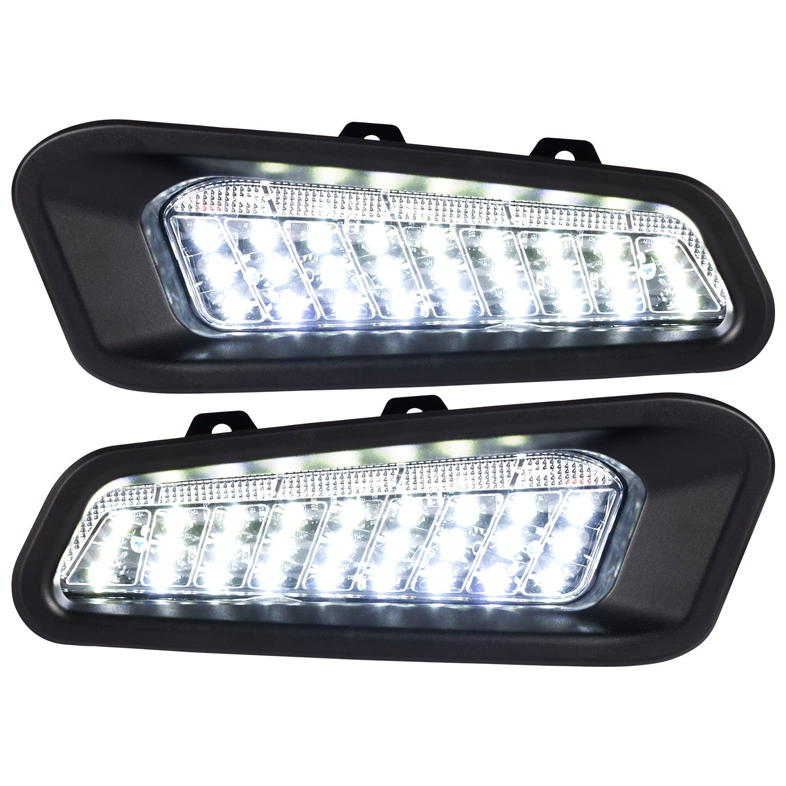 Photo of Kemimoto Front Brushguard Auxiliary Lights for Polaris Ranger XD 1500 / CREW 2024 2025 by Kemimoto - Premium for UTVs / Side by Sides