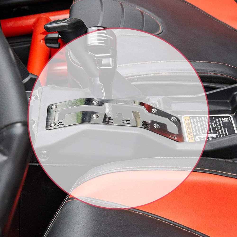 Photo of Stainless Shift Shifter Gate for Can Am Maverick X3 by Kemimoto - Premium for UTVs / Side by Sides