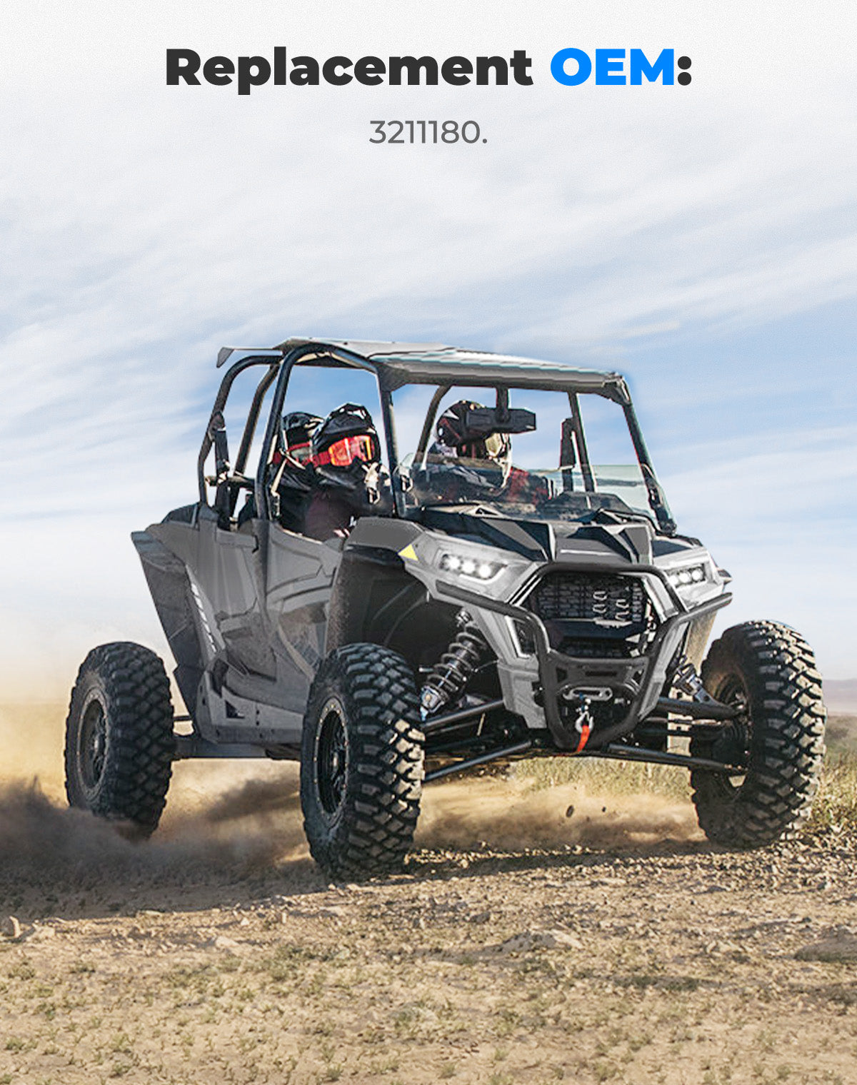 Photo of Heavy Duty Carbon Drive Belt for RZR XP 1000/ General 1000 / S 1000 by Kemimoto - Premium for UTVs / Side by Sides