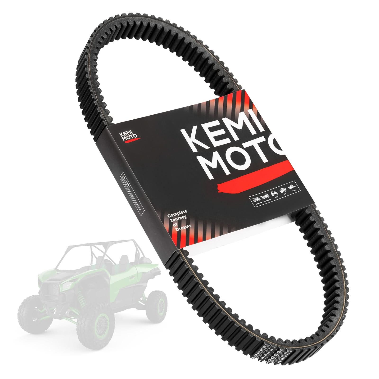 Photo of CVT Drive Belt for Kawasaki Teryx KRX 1000 2020-2024 by Kemimoto - Premium for UTVs / Side by Sides