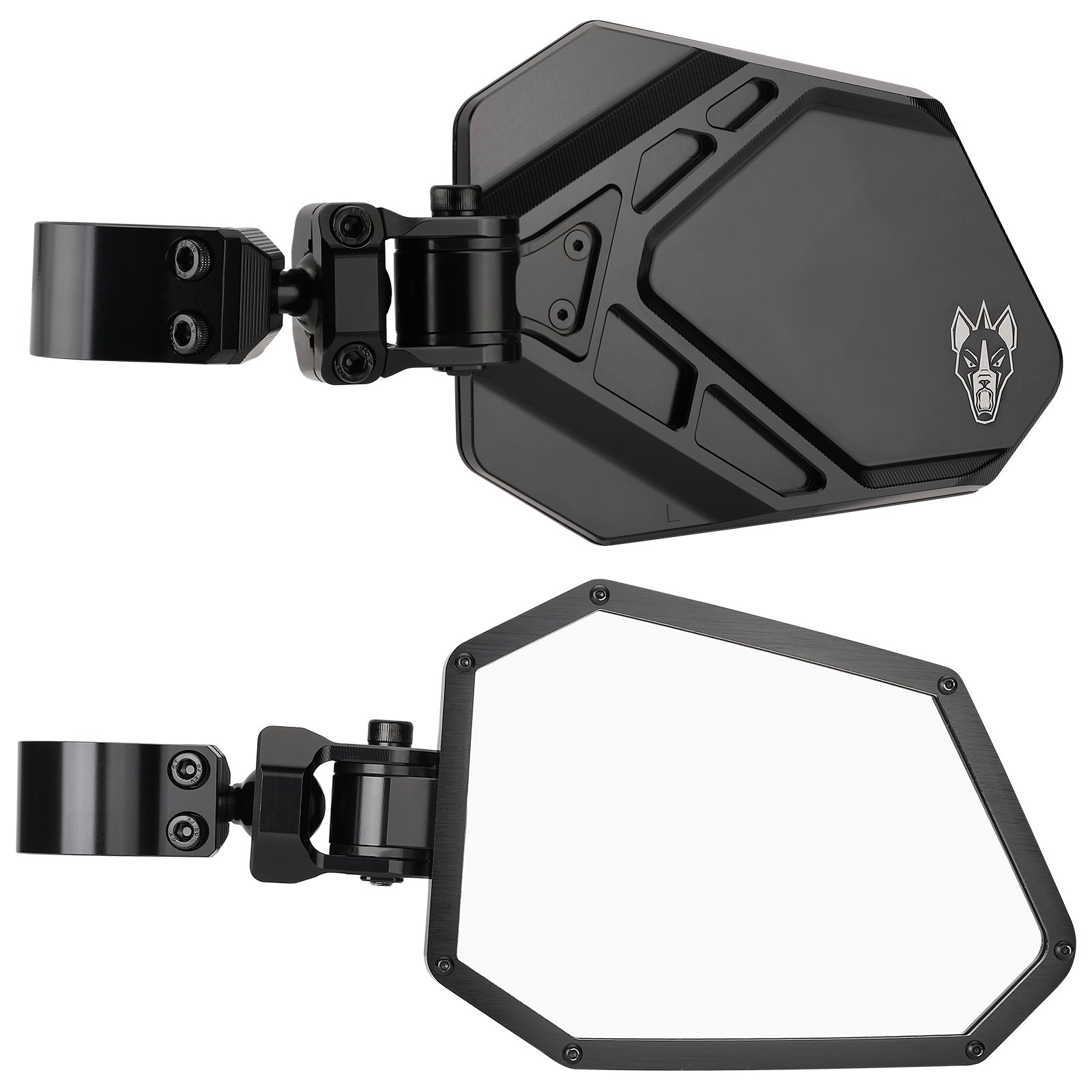 Cuero Pro UTV Side Mirror - Larger Viewing Area + Adjustable Design (2024)