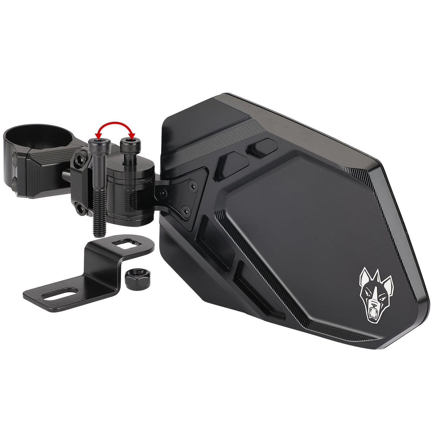 Cuero Pro UTV Side Mirror - Larger Viewing Area + Adjustable Design