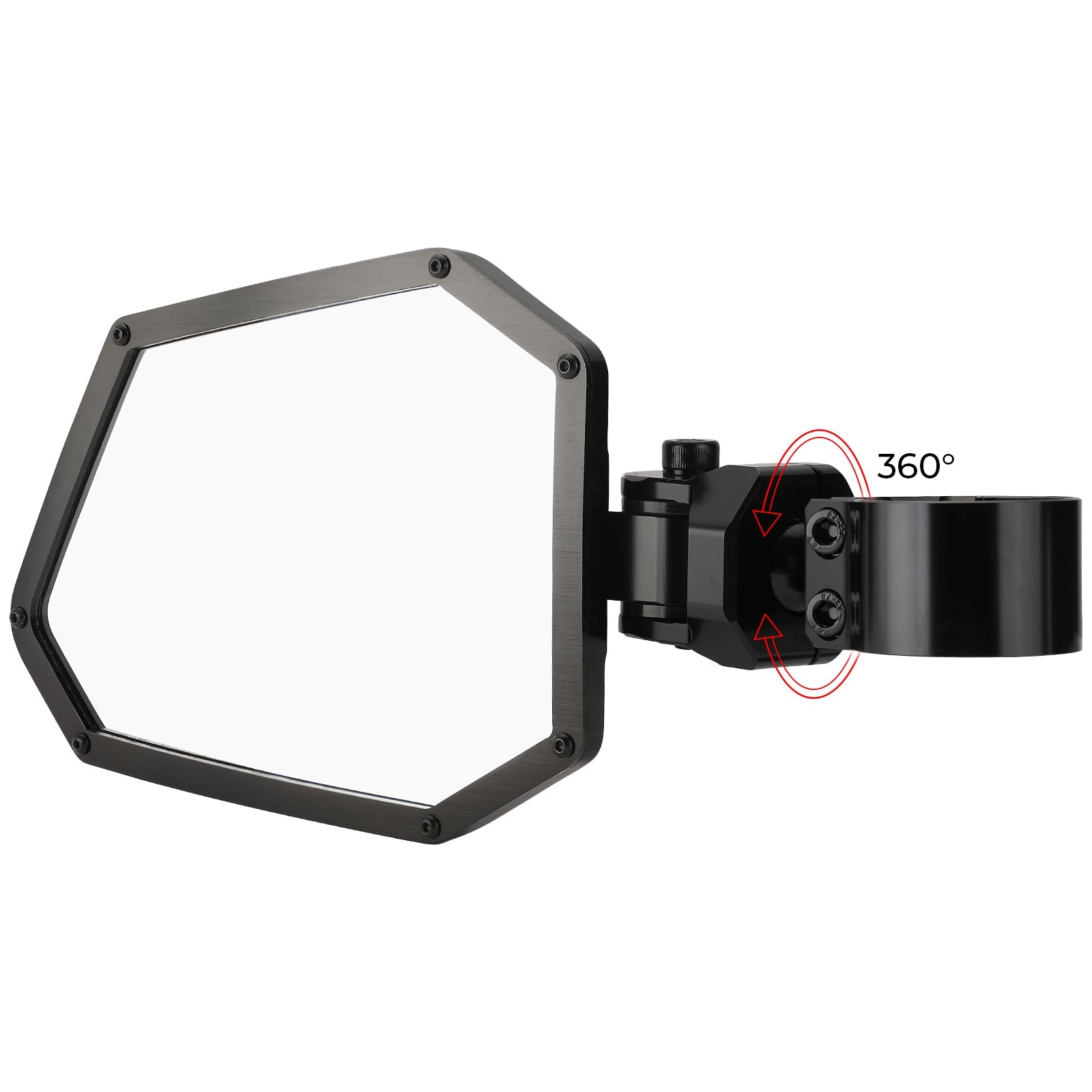Cuero Pro UTV Side Mirror - Larger Viewing Area + Adjustable Design (2024)