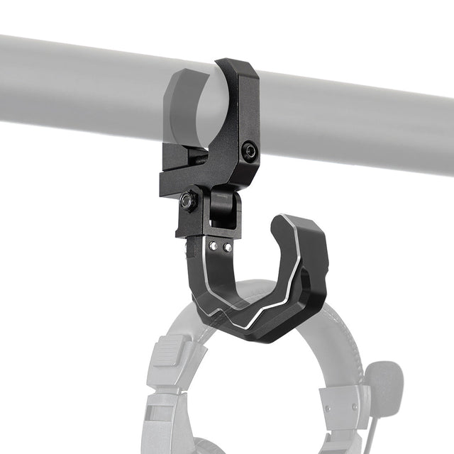 Photo of UTV Roll Cage Helmet Hook fit 1.6"-2" Roll Bar for Polaris, Can-Am, Kawasaki by Kemimoto - Premium for UTVs / Side by Sides