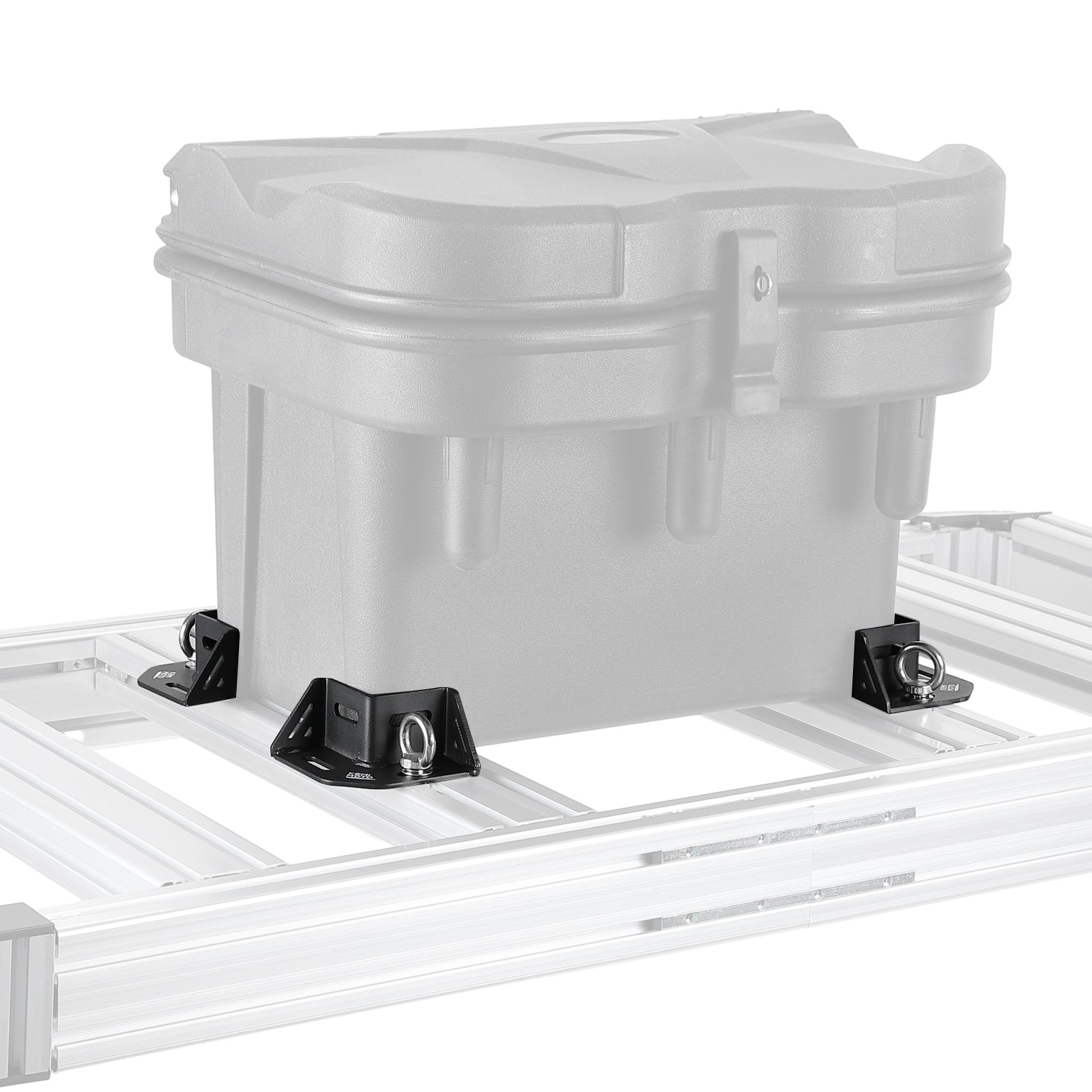 Photo of Universial 4PCS Platform Cargo Corner Brackets by Kemimoto - Premium for UTVs / Side by Sides