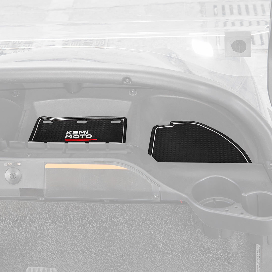 Photo of Golf Cart Dash Mats For Club Car 2004-2023 by Kemimoto - Premium for UTVs / Side by Sides