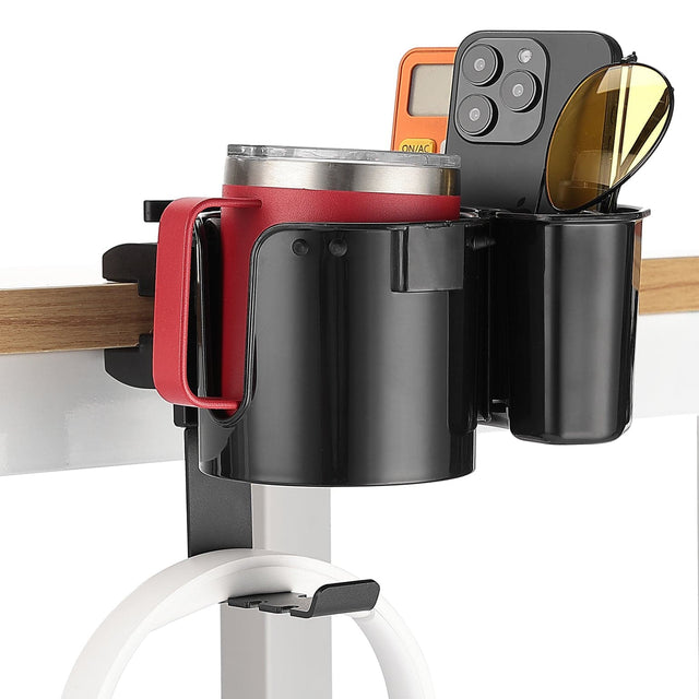 Photo of 2-in-1 Desk Cup Holder with Headphone Hanger by Kemimoto - Premium for UTVs / Side by Sides