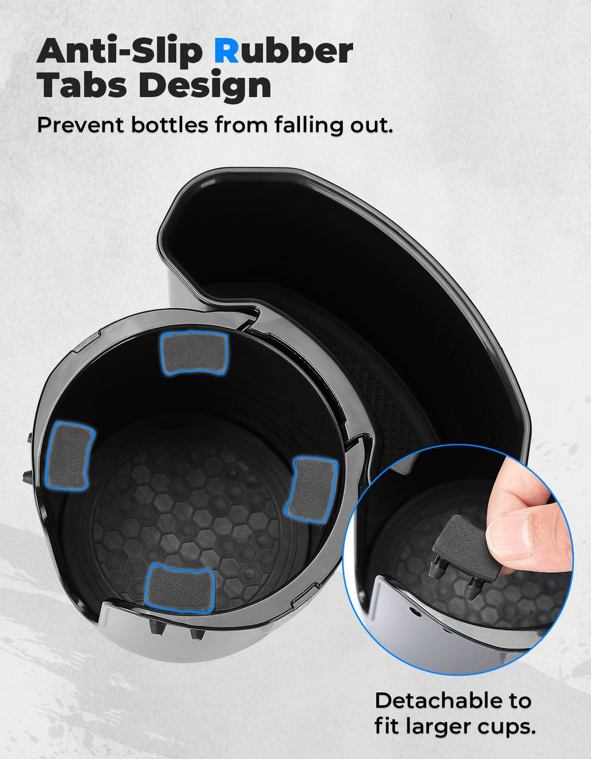 Photo of 2-in-1 Desk Cup Holder with Headphone Hanger by Kemimoto - Premium for UTVs / Side by Sides