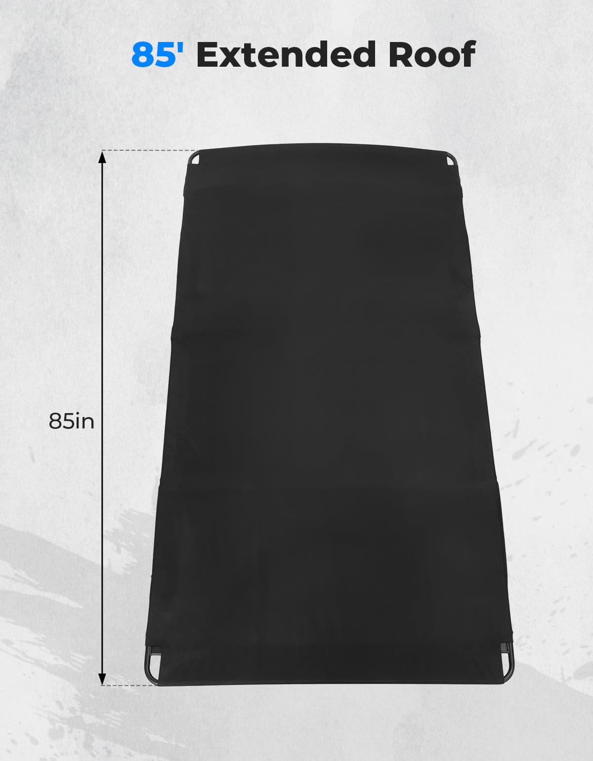 Photo of Golf Cart Roof Canvas Sun Top for EZGO RXV 2008+ by Kemimoto - Premium for UTVs / Side by Sides