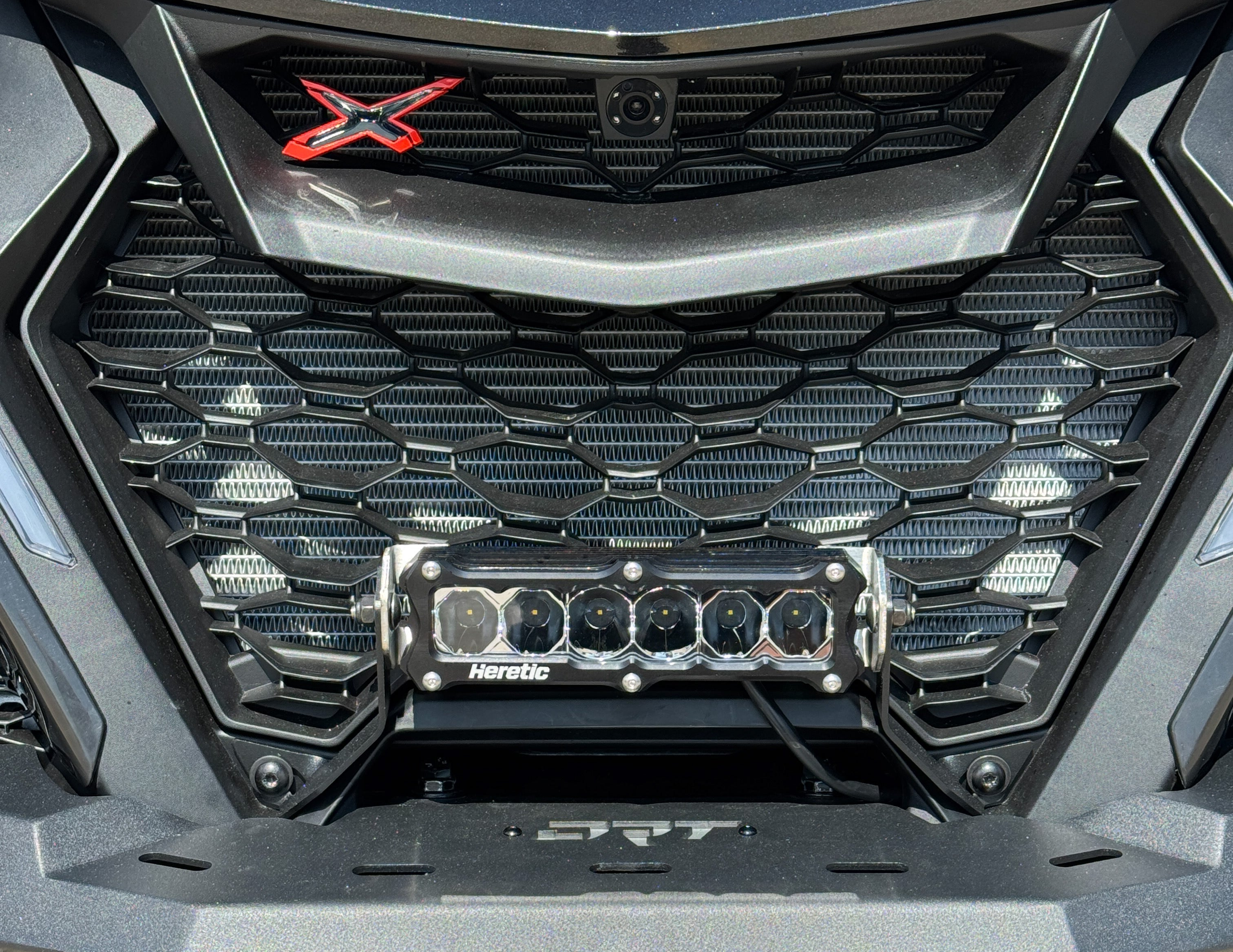 Photo of Can-Am Maverick Lower Grill 6" light bar kit by Heretic Studio Dealer Portal - Premium UTV Headlights for UTVs / Side by Sides