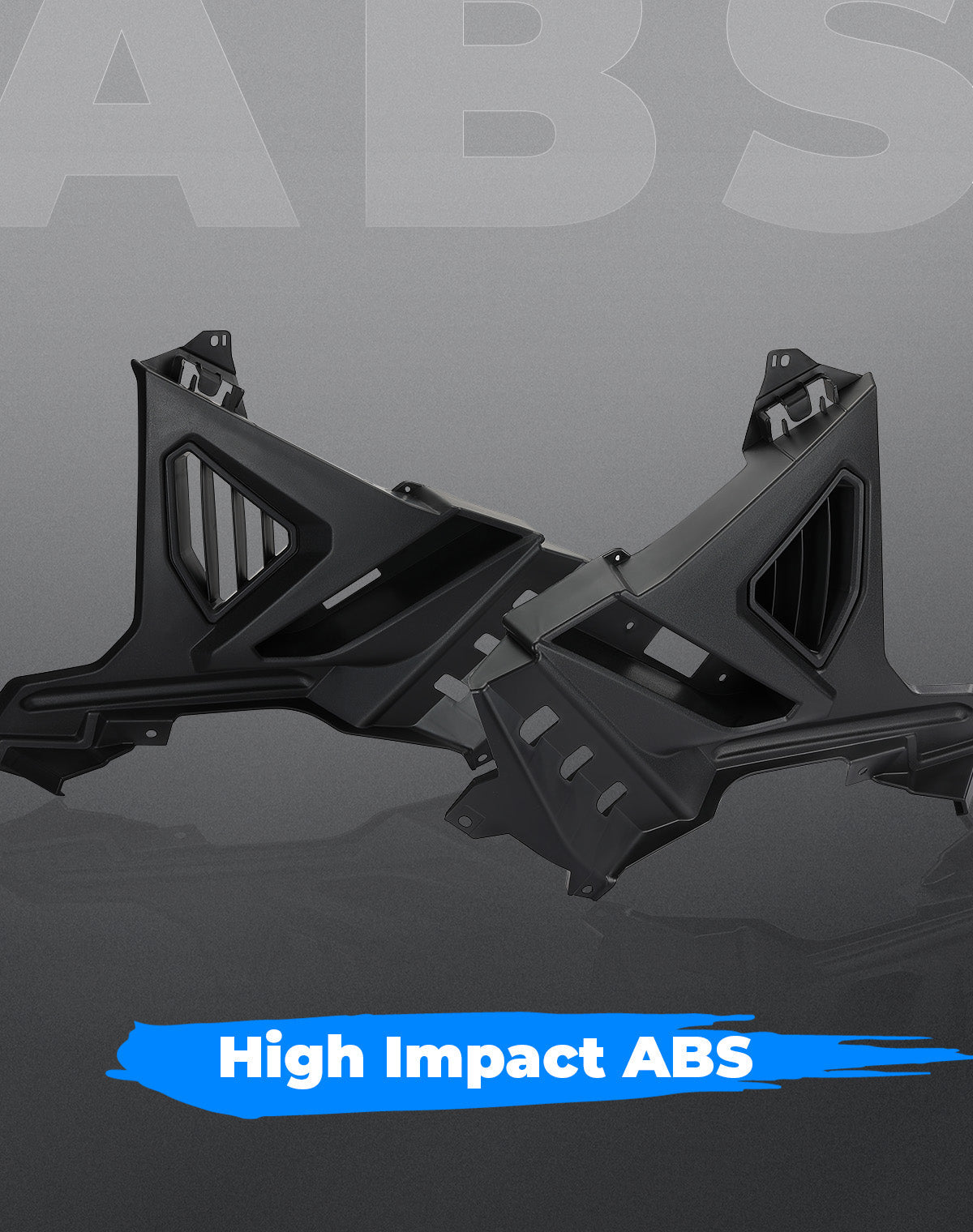 Photo of Lower Accent Pannel Kit for Polaris Slingshot S/R/SL/SLR/GT by Kemimoto - Premium for UTVs / Side by Sides