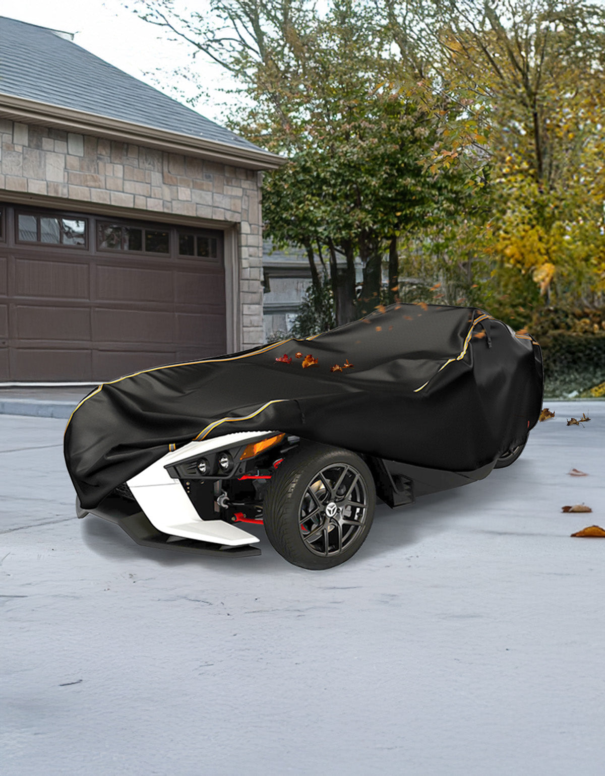 Photo of Kemimoto Full Cover for Polaris Slingshot S SL SLR R 2015-2024 by Kemimoto - Premium for UTVs / Side by Sides