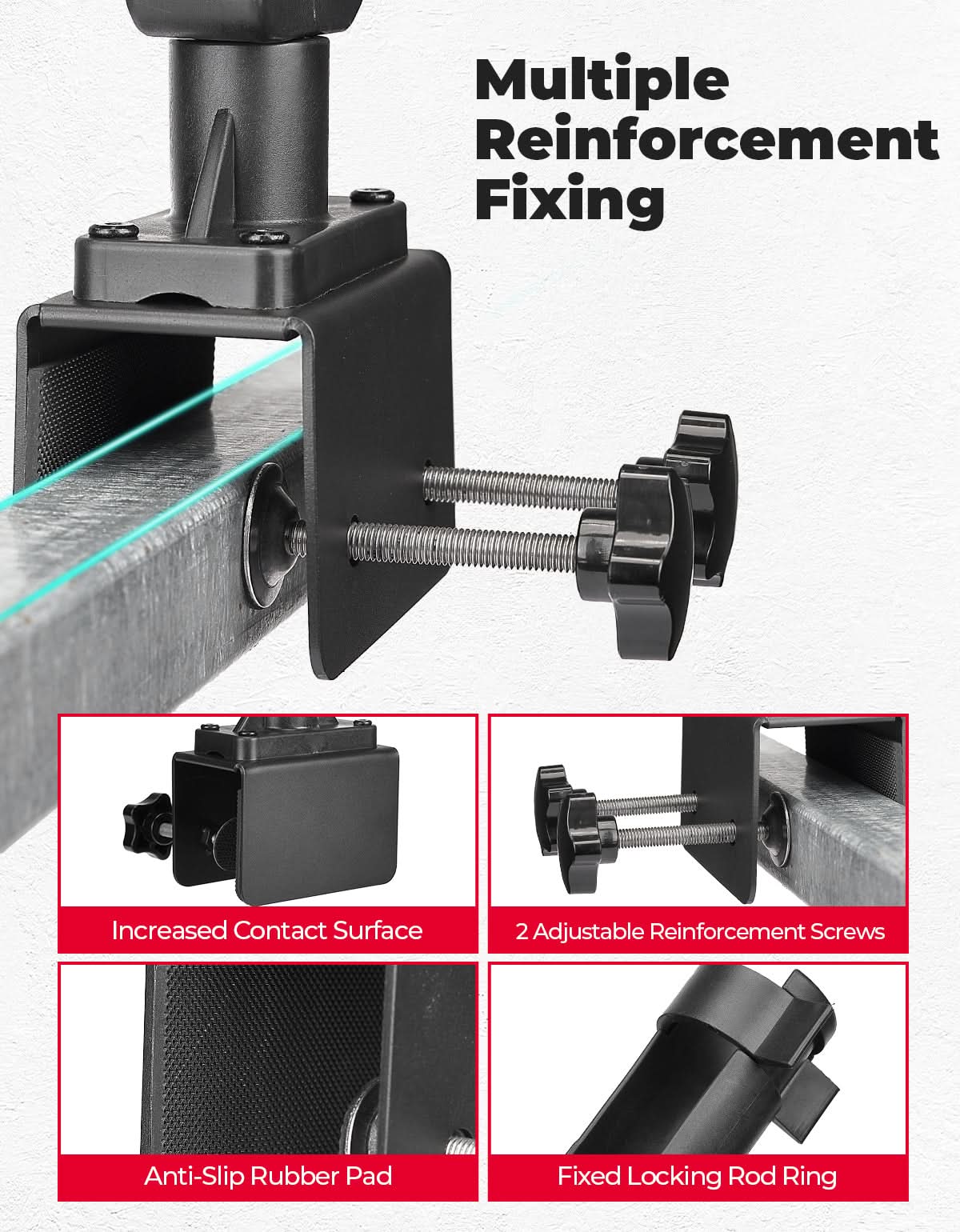 Photo of Kemimoto Fishing Rod Holders for Boat by Kemimoto - Premium for UTVs / Side by Sides