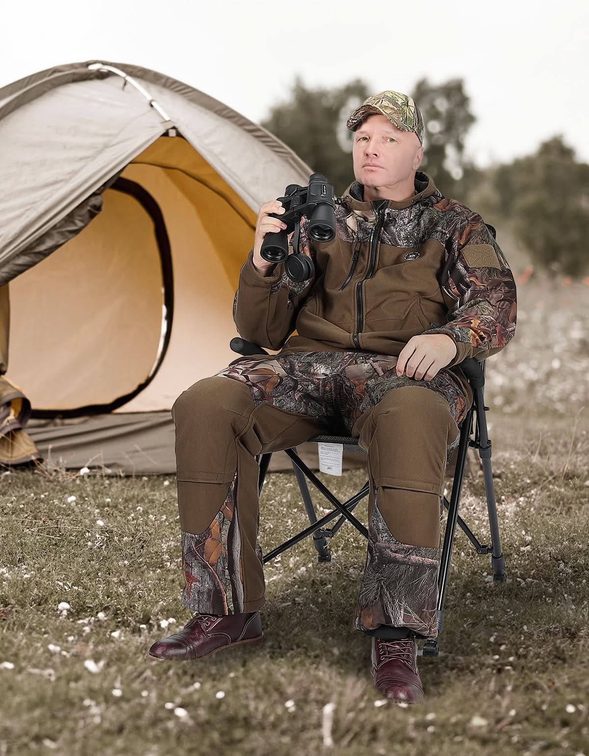Photo of Portable Lightweight Folding Camping Chair by Kemimoto - Premium for UTVs / Side by Sides