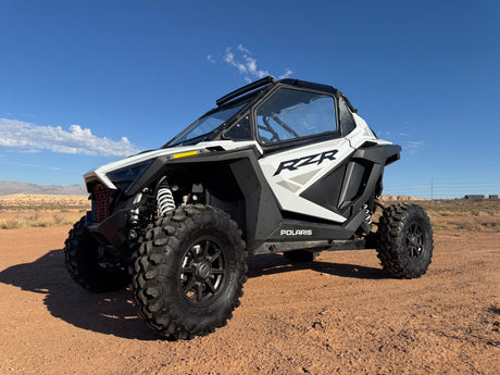 Photo of POLARIS RZR PRO XP / Turbo R 2-SEAT Cab Enclosure 2019-24 "THE VAULT" Upper Side Doors & Panels (Patent Pending) by Dirt Warrior Accessories - Premium VAULT for UTVs / Side by Sides