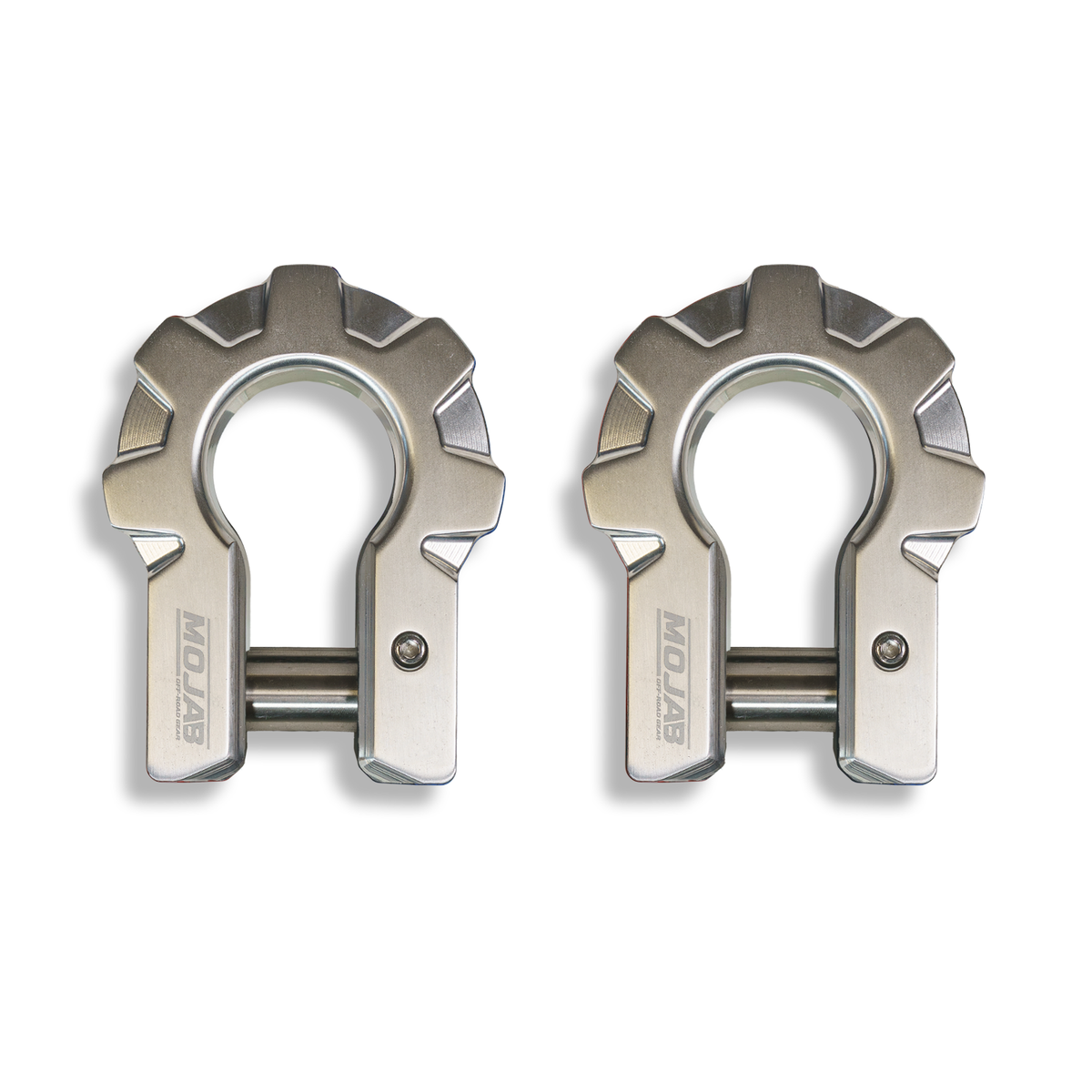 3/4-Inch Aluminum D-Shackle Set - 9 Ton