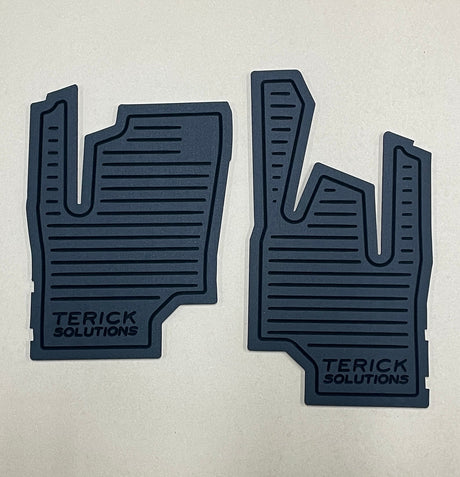 Photo of Can-Am Commander / Maverick Gen 2 Rubber Floor Mats by Terick Solutions - Premium UTV Rubber floor mats for UTVs / Side by Sides