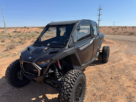 Photo of POLARIS RZR PRO R 4-SEAT 2025+ Cab Enclosure "THE VAULT" Upper Side Doors & Panels (Patent Pending) by Dirt Warrior Accessories - Premium VAULT for UTVs / Side by Sides
