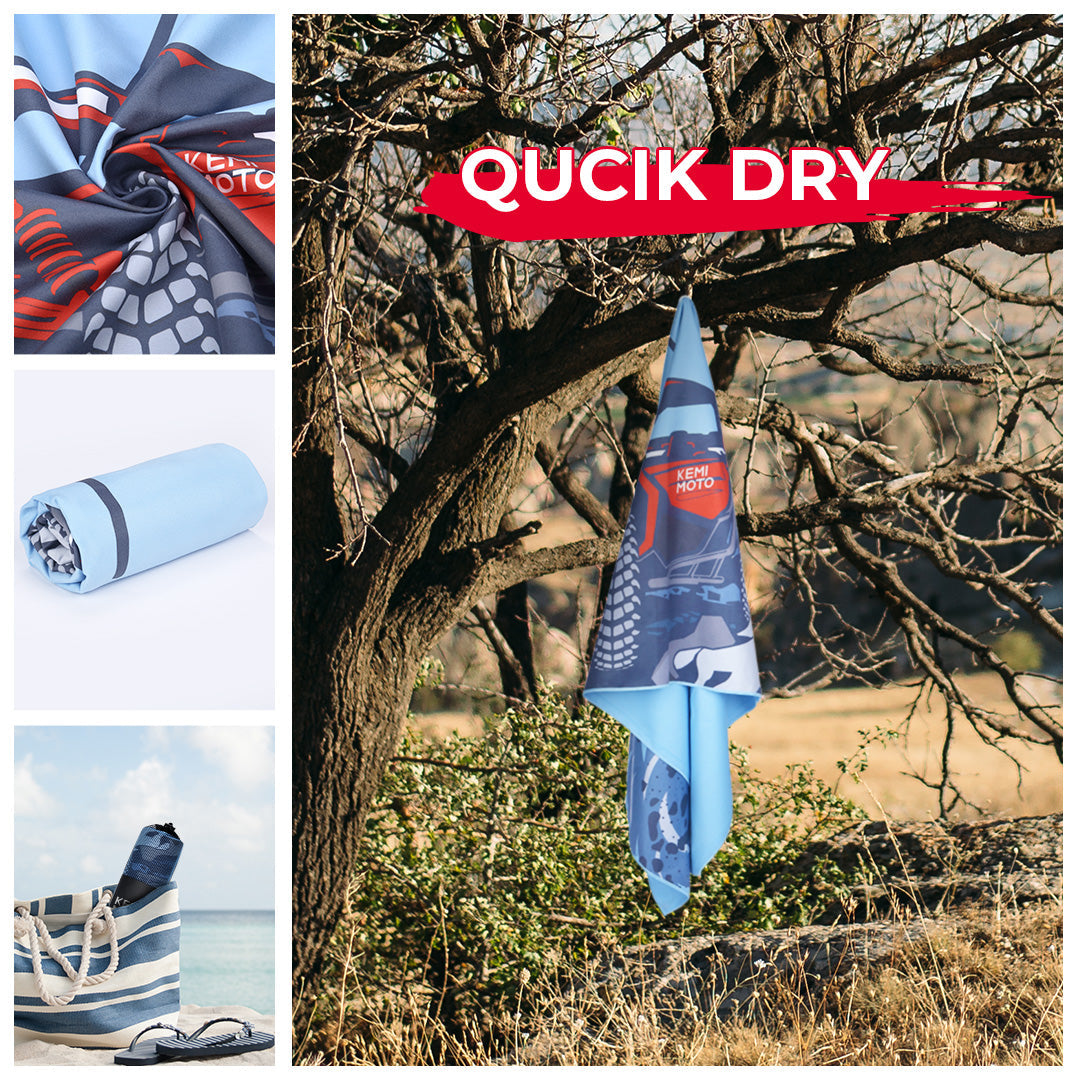 Photo of Kemimoto Microfiber Quick Dry Towel by Kemimoto - Premium for UTVs / Side by Sides