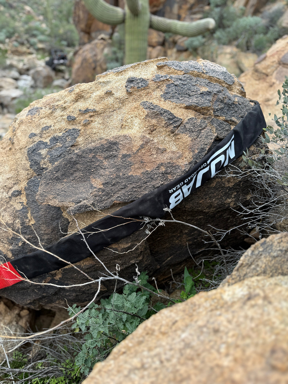 Photo of Rope and Strap sleeve guard by MOJAB OFFROAD - Premium Recovery Gear for UTVs / Side by Sides