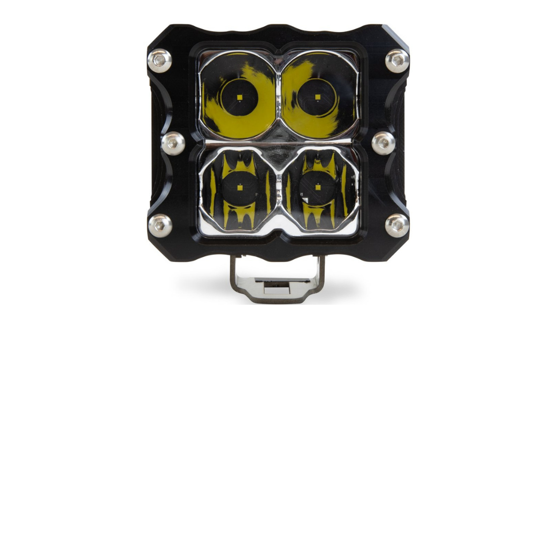 Photo of Quattro Clear LED Pod Light by Heretic Studio Dealer Portal - Premium Light Bar for UTVs / Side by Sides