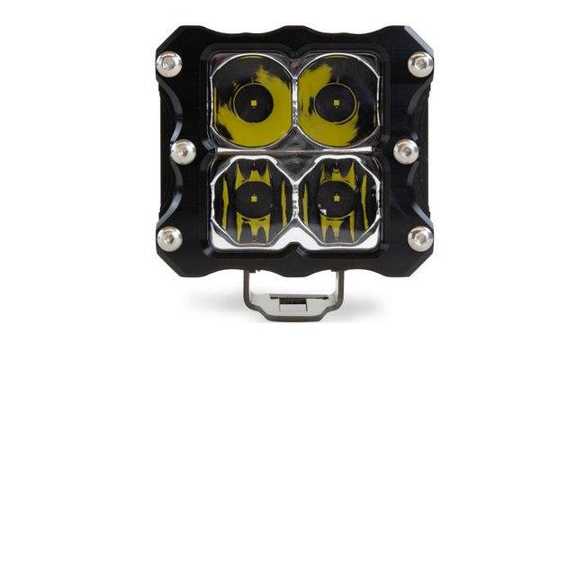 Photo of Quattro Clear LED Pod Light by Heretic Studio Dealer Portal - Premium Light Bar for UTVs / Side by Sides