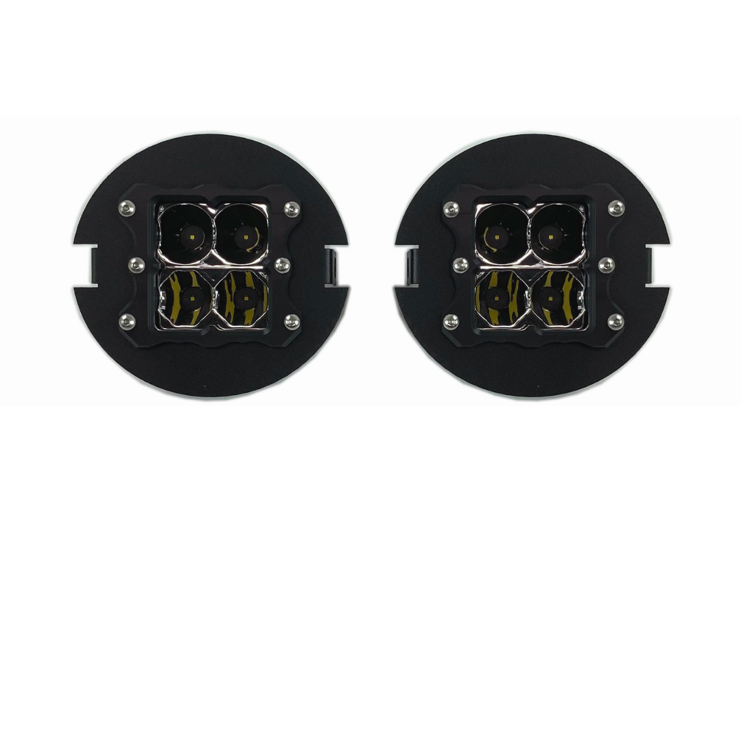 Photo of Toyota Tacoma (2005-2011) & Tundra (2005-2013) Fog Light Kit - Clear Lens by Heretic Studio Dealer Portal - Premium Light Bar for UTVs / Side by Sides