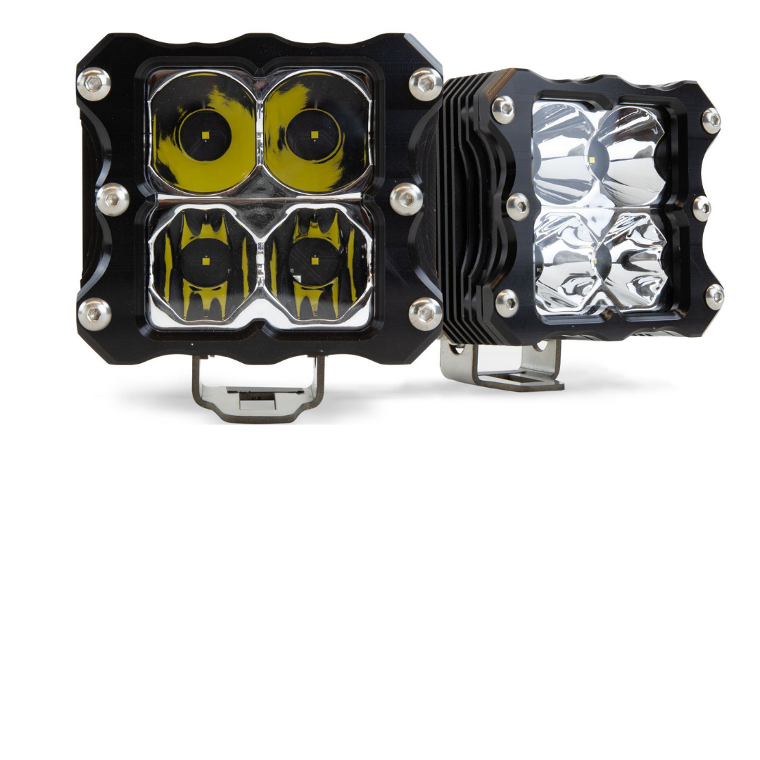 Photo of Quattro Clear LED Pod Light - 2 Pack by Heretic Studio Dealer Portal - Premium Light Bar for UTVs / Side by Sides