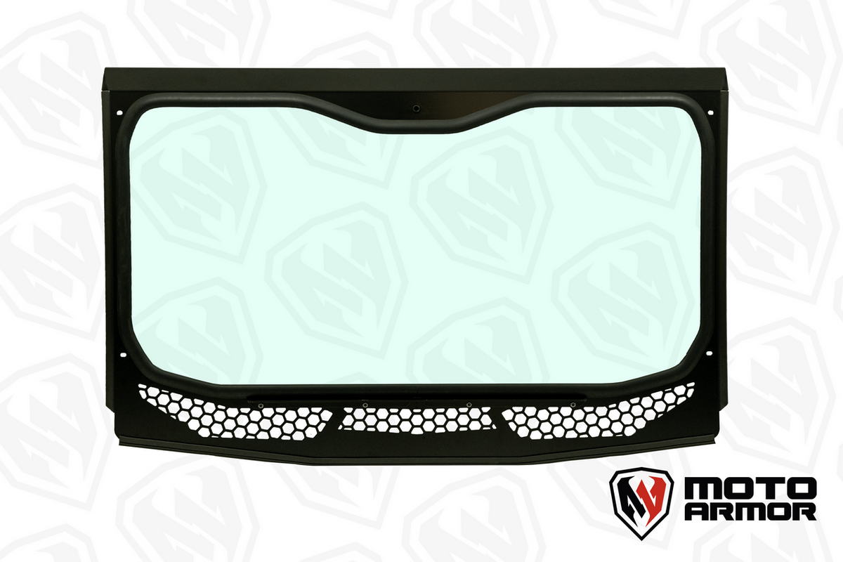 Photo of Moto Armor VOODOO KRX Full Glass Windshield by Moto Armor - Premium for UTVs / Side by Sides