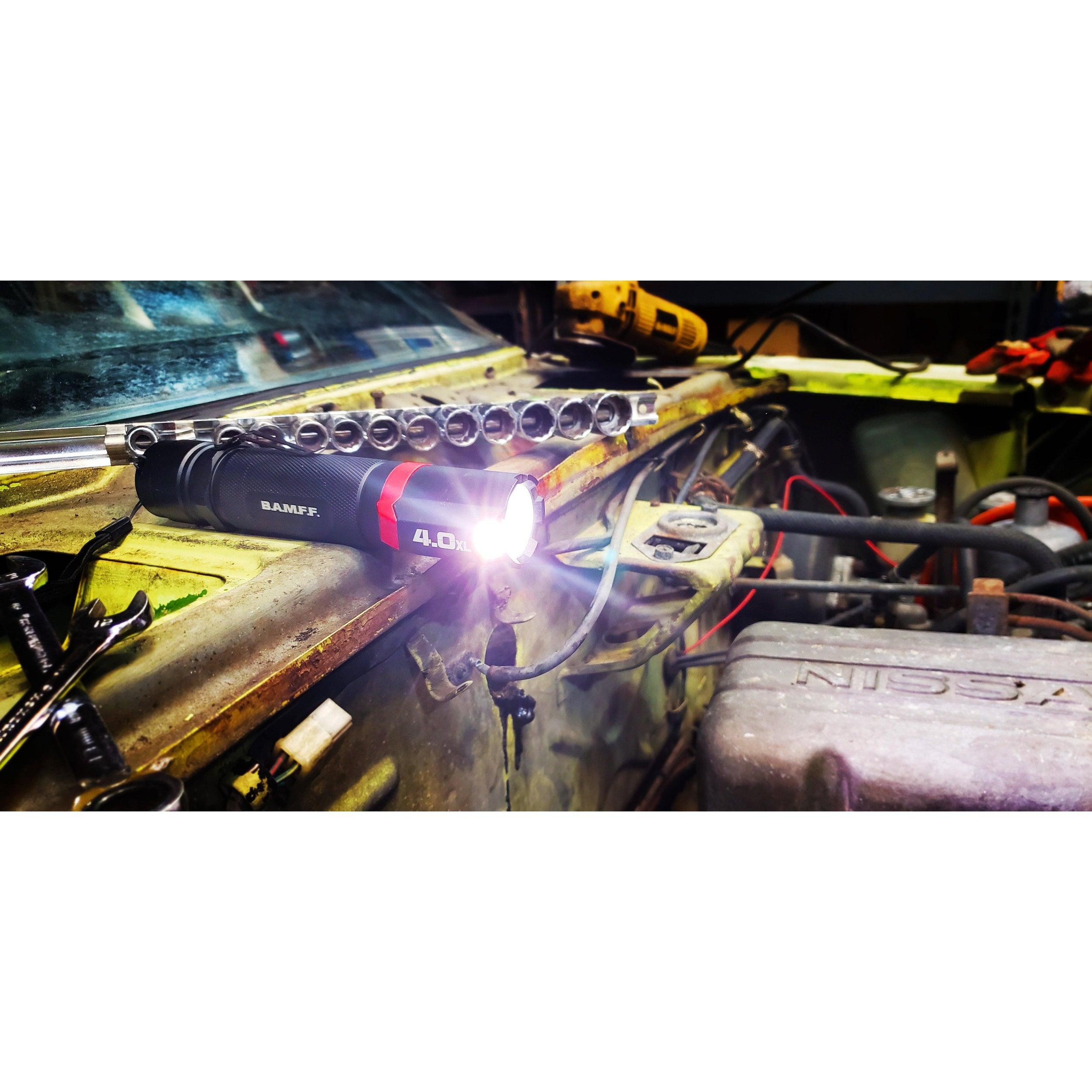 Photo of B.A.M.F.F. 4.0XL - 400 Lumen Dual LED Flashlight by STKR Concepts - Premium Tactical Flashlights for UTVs / Side by Sides