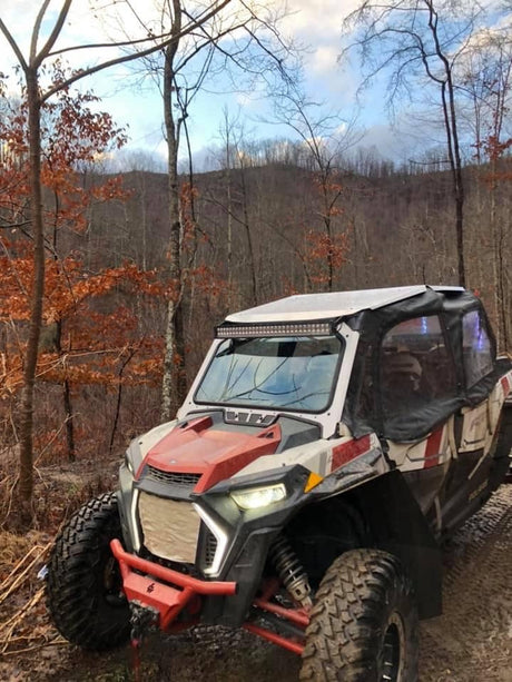 Photo of 1K/TURBO- Race Style Winch Bumper (2019-2023) by L&W Fab - Premium Bumper for UTVs / Side by Sides