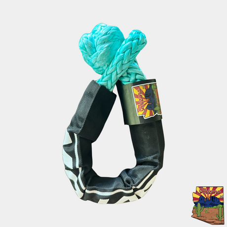 Photo of Soft Shackle 1/2'' x 22'' with sleeve and bag (Single Shackle) (Lifetime Warranty) by MOJAB OFFROAD - Premium for UTVs / Side by Sides