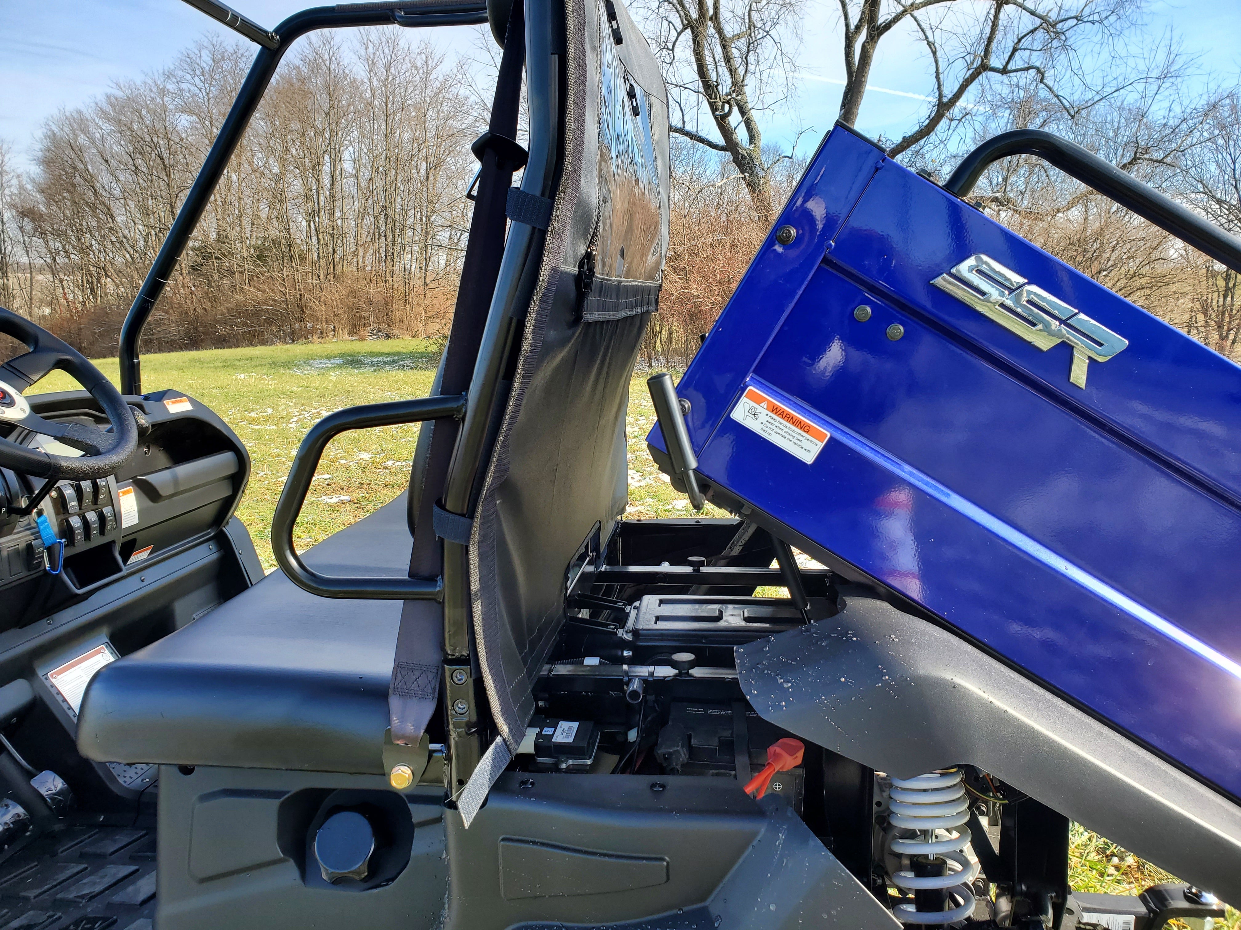 Photo of Bison 400U/200U/200P - Soft Back Panel by 3 Star UTV - Premium Enclosures for UTVs / Side by Sides