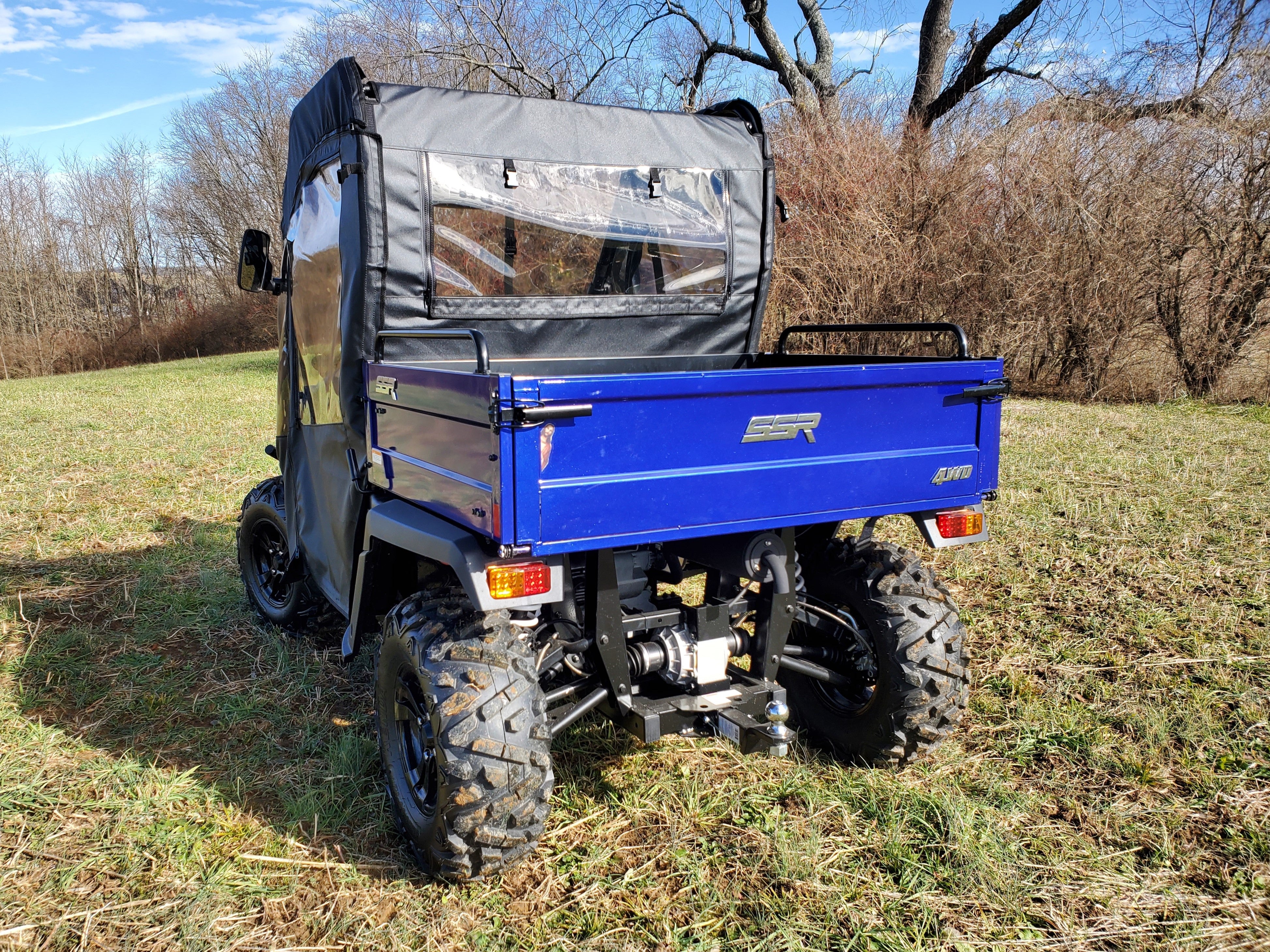 Photo of Bison 400U/200U/200P - Door/Rear Window Combo by 3 Star UTV - Premium Enclosures for UTVs / Side by Sides