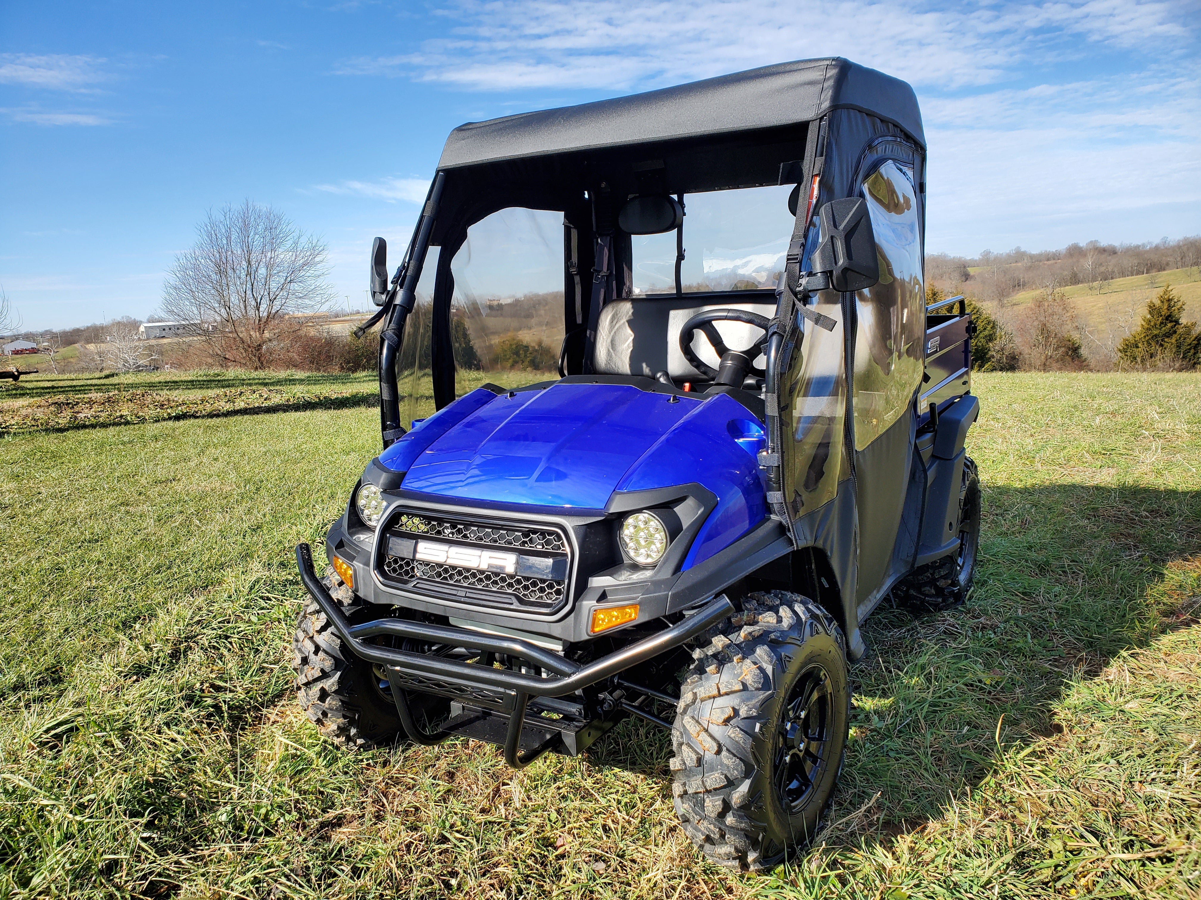 Photo of Bison 400U/200U/200P - Full Cab Enclosure for Hard Windshield by 3 Star UTV - Premium Enclosures for UTVs / Side by Sides