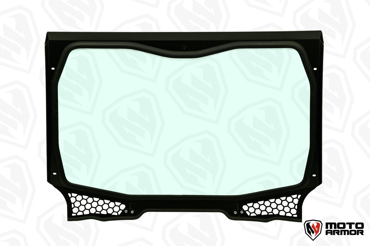 Photo of Polaris RZR Pro XP / Turbo R / Pro R Full Glass Windshield for VOODOO Riders Cage by Moto Armor - Premium Windshields for UTVs / Side by Sides