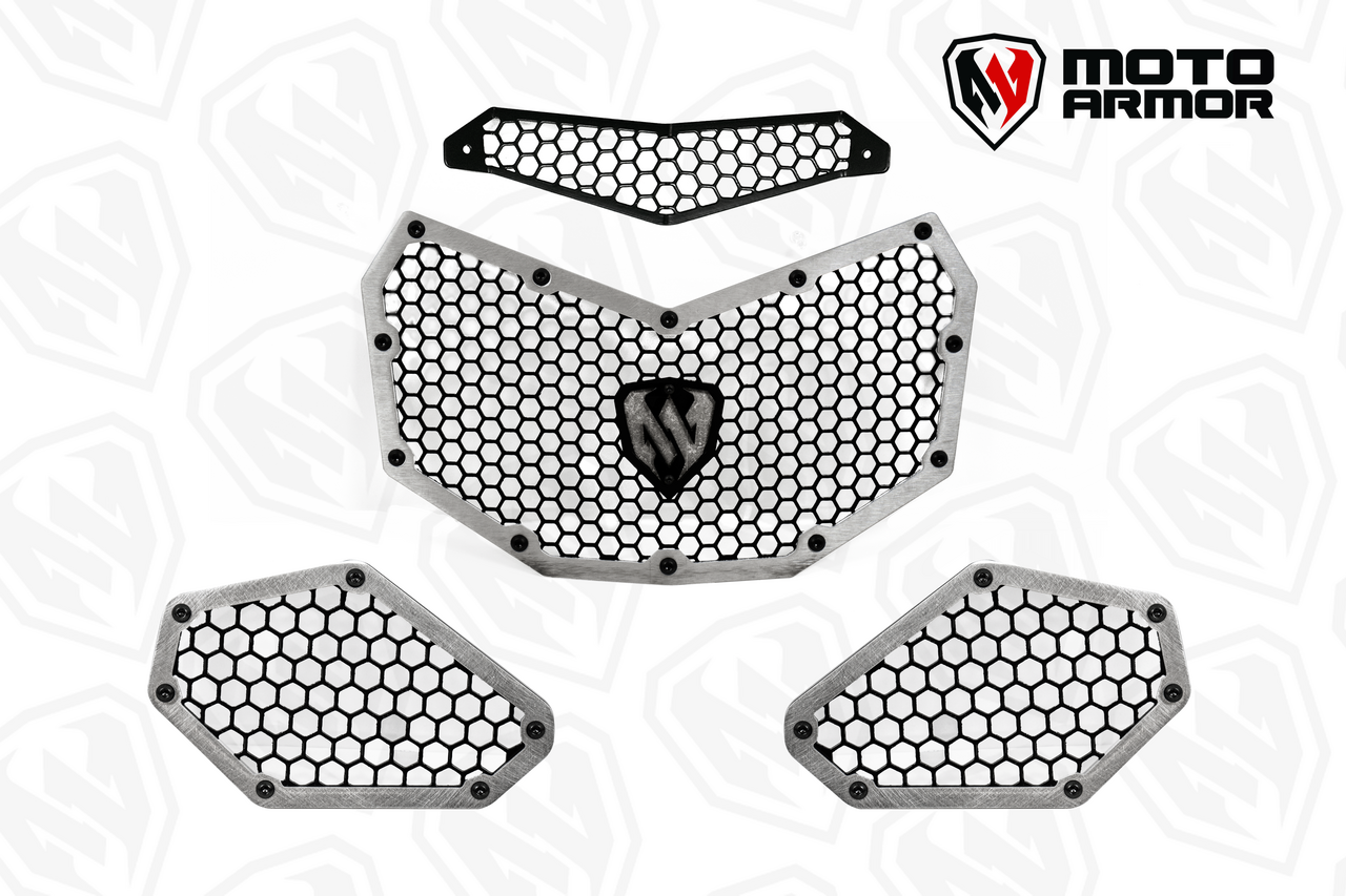 Photo of Moto Armor Maverick X3 Radiator Grill Set by Moto Armor - Premium for UTVs / Side by Sides