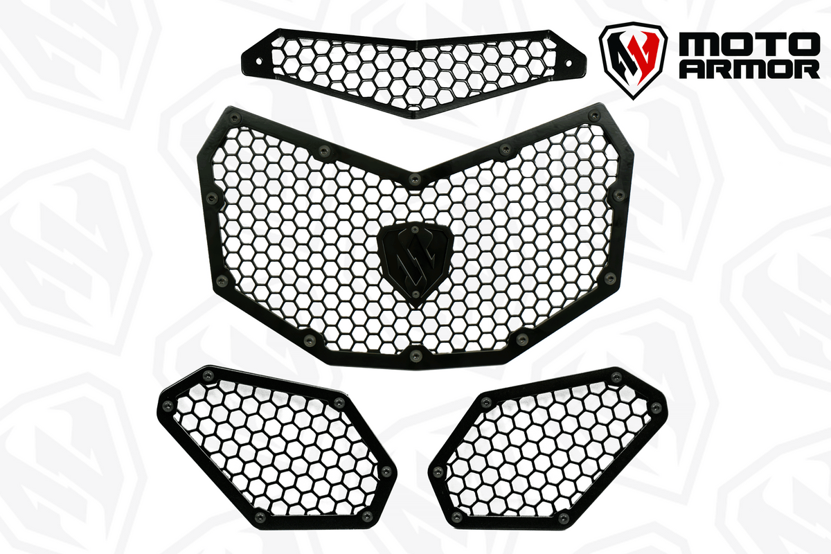 Photo of Moto Armor Maverick X3 Radiator Grill Set by Moto Armor - Premium for UTVs / Side by Sides